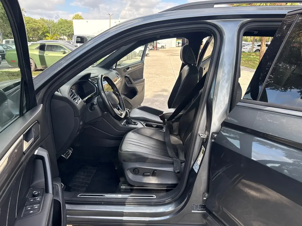 Florida Fine Cars - Used VOLKSWAGEN TIGUAN 2022 WEST PALM SE R-LINE BLACK