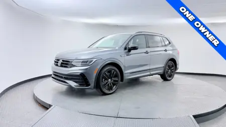 Florida Fine Cars - Used VOLKSWAGEN TIGUAN 2022 WEST PALM SE R-LINE BLACK