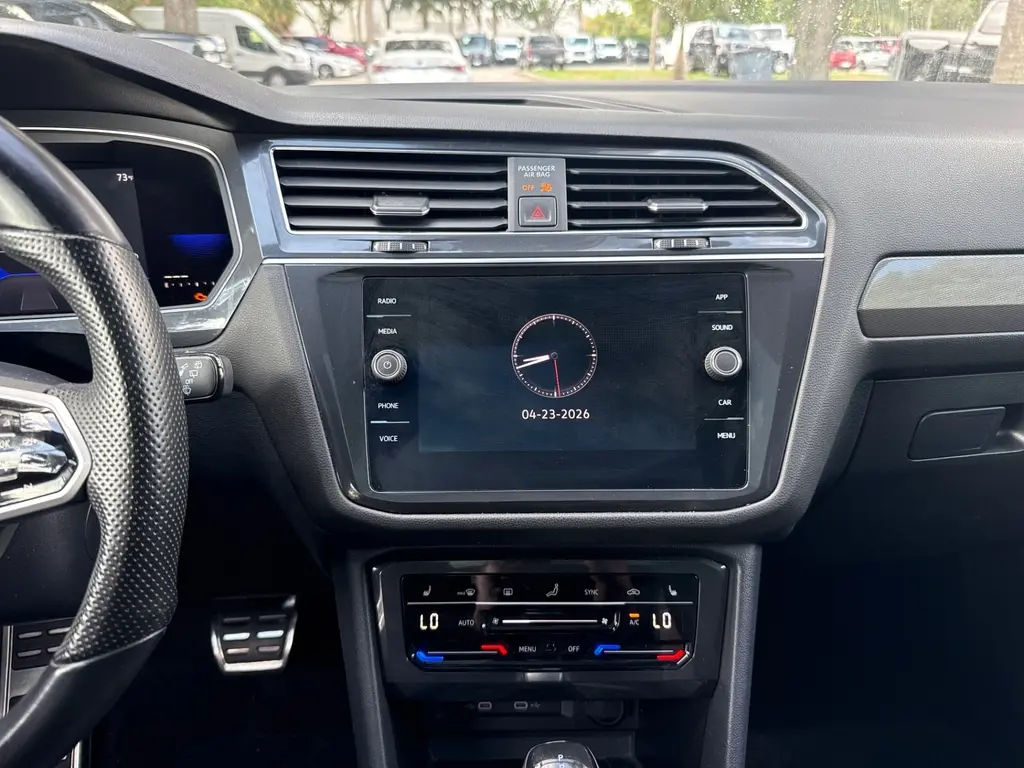 Florida Fine Cars - Used VOLKSWAGEN TIGUAN 2022 WEST PALM SE R-LINE BLACK