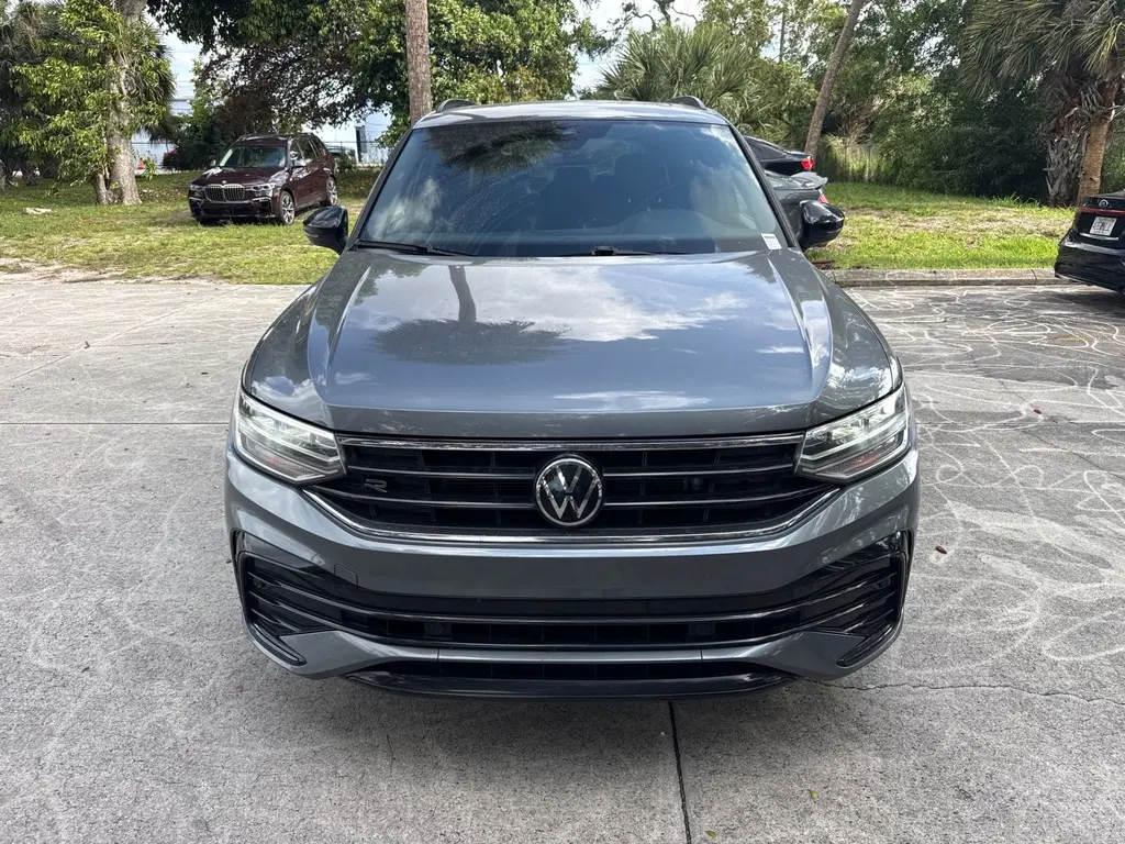 Florida Fine Cars - Used VOLKSWAGEN TIGUAN 2022 WEST PALM SE R-LINE BLACK