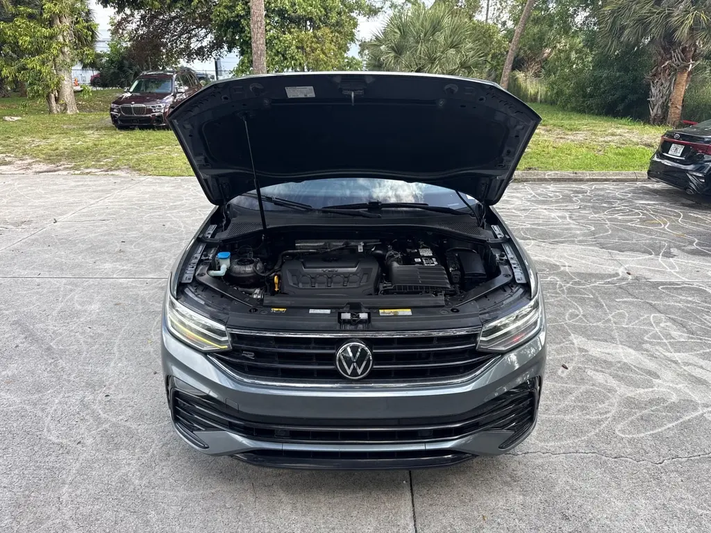 Florida Fine Cars - Used VOLKSWAGEN TIGUAN 2022 WEST PALM SE R-LINE BLACK