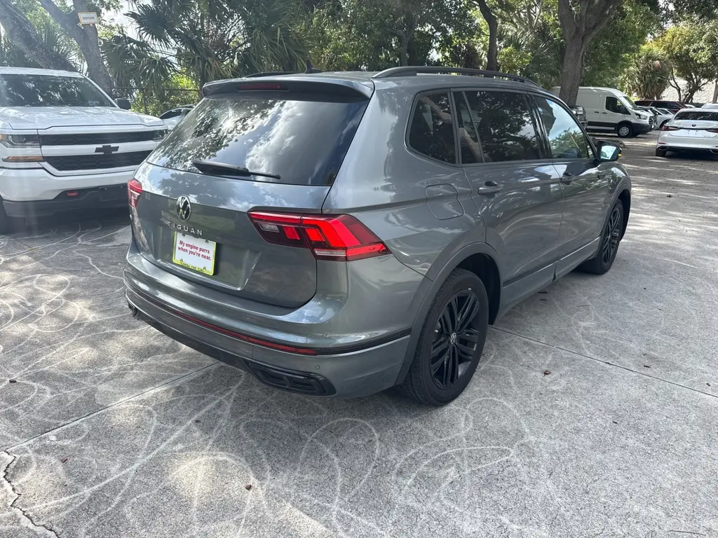 Florida Fine Cars - Used VOLKSWAGEN TIGUAN 2022 WEST PALM SE R-LINE BLACK