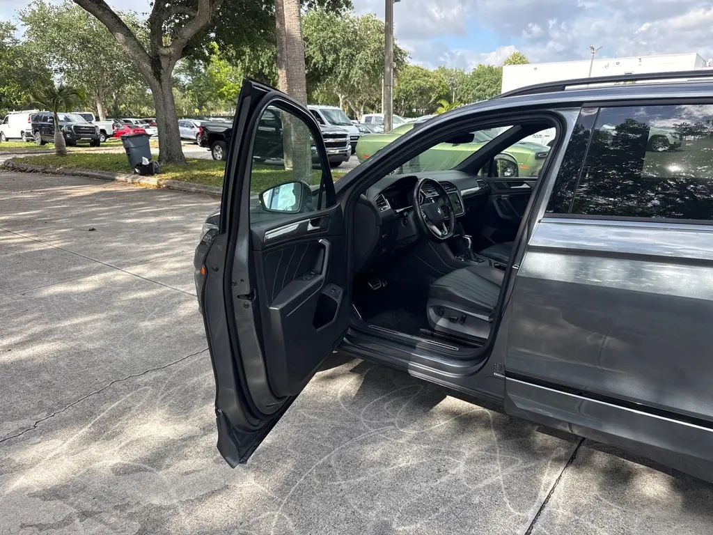Florida Fine Cars - Used VOLKSWAGEN TIGUAN 2022 WEST PALM SE R-LINE BLACK