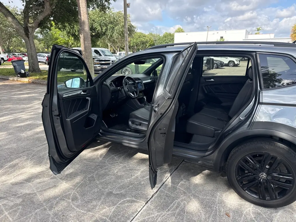 Florida Fine Cars - Used VOLKSWAGEN TIGUAN 2022 WEST PALM SE R-LINE BLACK