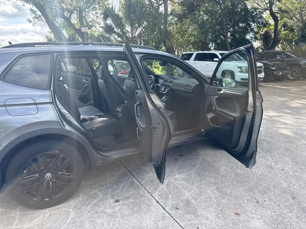 Florida Fine Cars - Used VOLKSWAGEN TIGUAN 2022 WEST PALM SE R-LINE BLACK