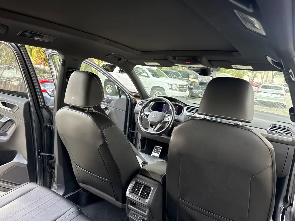 Florida Fine Cars - Used VOLKSWAGEN TIGUAN 2022 WEST PALM SE R-LINE BLACK