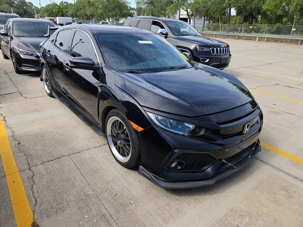 Florida Fine Cars - Used HONDA CIVIC HATCHBACK 2018 MIAMI EX-L NAVI