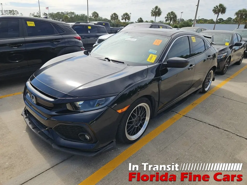 Florida Fine Cars - Used HONDA CIVIC HATCHBACK 2018 MIAMI EX-L NAVI