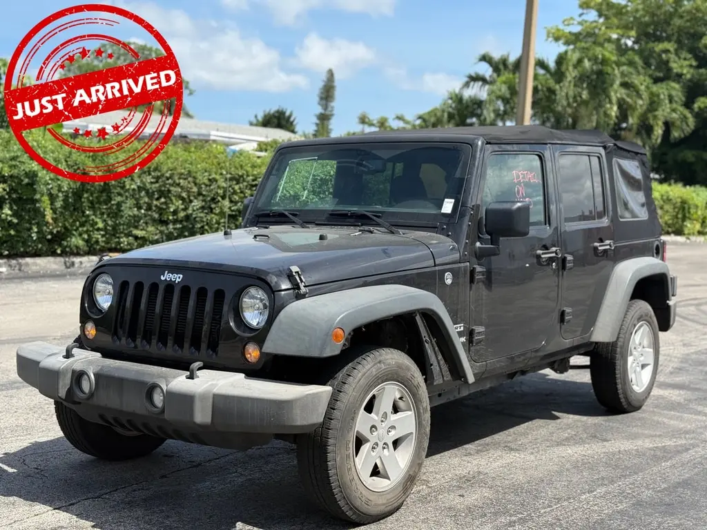 Florida Fine Cars - Used JEEP WRANGLER JK UNLIMITED 2018 MARGATE SPORT S