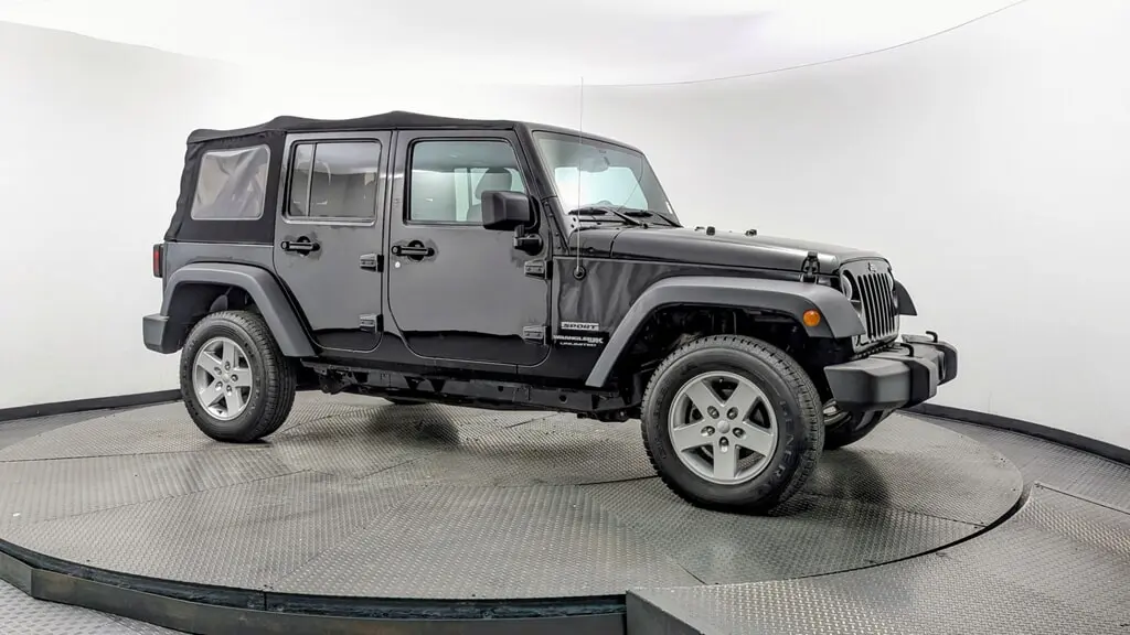 Florida Fine Cars - Used JEEP WRANGLER JK UNLIMITED 2018 MARGATE SPORT S