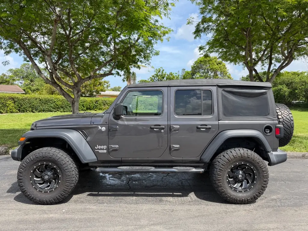 Florida Fine Cars - Used JEEP WRANGLER UNLIMITED 2018 MIAMI SPORT S