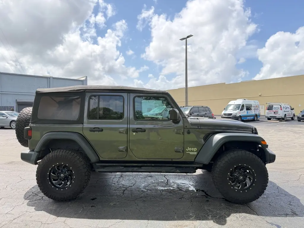 Florida Fine Cars - Used JEEP WRANGLER UNLIMITED 2018 MIAMI SPORT S