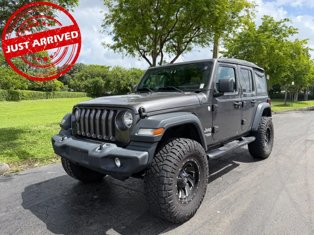 Florida Fine Cars - Used JEEP WRANGLER UNLIMITED 2018 MIAMI SPORT S