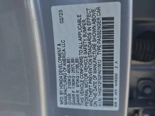 Florida Fine Cars - Used HONDA ACCORD HYBRID 2023 ORLANDO SPORT