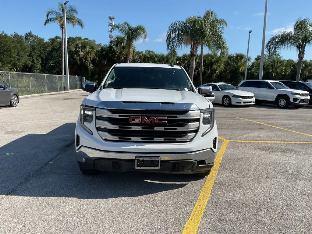 Florida Fine Cars - Used GMC SIERRA 1500 4WD CREW CAB 147" SLE 2023 ORLANDO SLE
