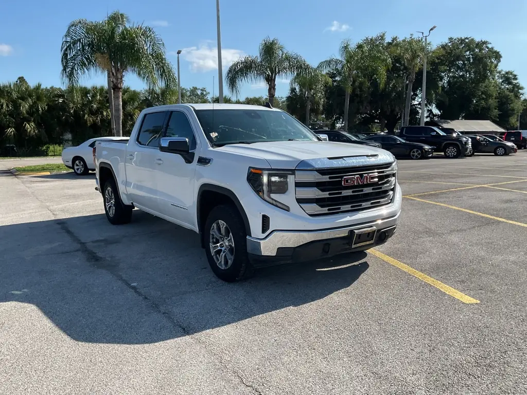 Florida Fine Cars - Used GMC SIERRA 1500 4WD CREW CAB 147" SLE 2023 ORLANDO SLE