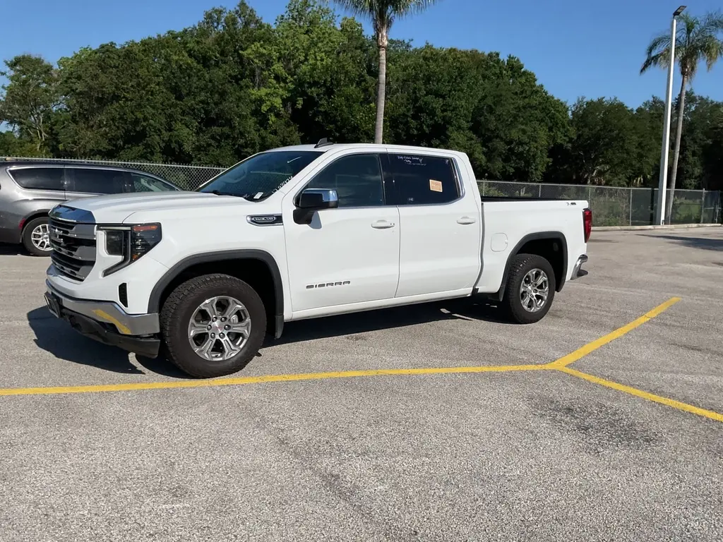 Florida Fine Cars - Used GMC SIERRA 1500 4WD CREW CAB 147" SLE 2023 ORLANDO SLE