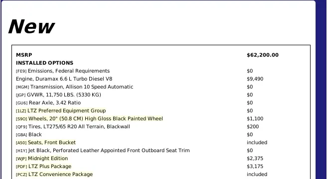 Florida Fine Cars - Used CHEVROLET SILVERADO 2500HD 2024 WEST PALM LTZ
