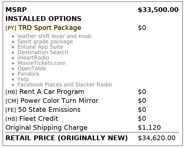 Florida Fine Cars - Used TOYOTA TACOMA 2WD 2019 ORLANDO TRD SPORT