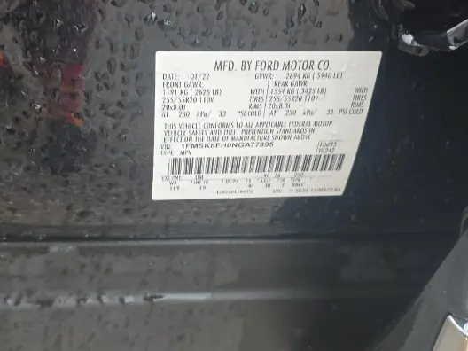 Florida Fine Cars - Used FORD EXPLORER 2022 MIAMI LIMITED