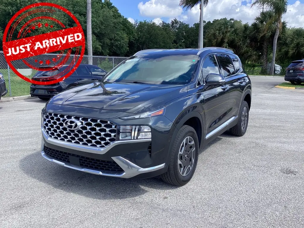 Florida Fine Cars - Used HYUNDAI SANTA FE HYBRID 2023 ORLANDO BLUE