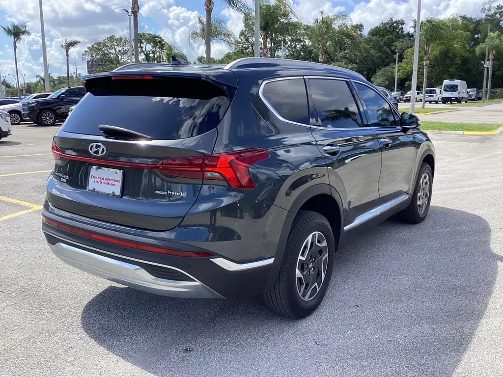 Florida Fine Cars - Used HYUNDAI SANTA FE HYBRID 2023 ORLANDO BLUE