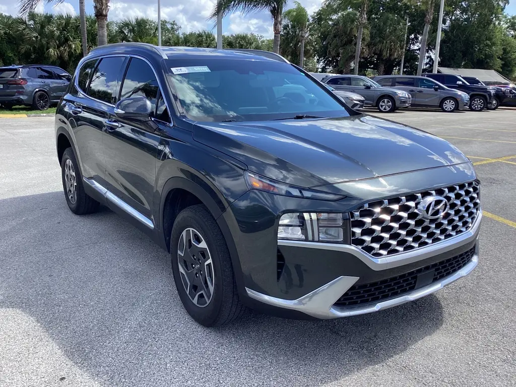 Florida Fine Cars - Used HYUNDAI SANTA FE HYBRID 2023 ORLANDO BLUE