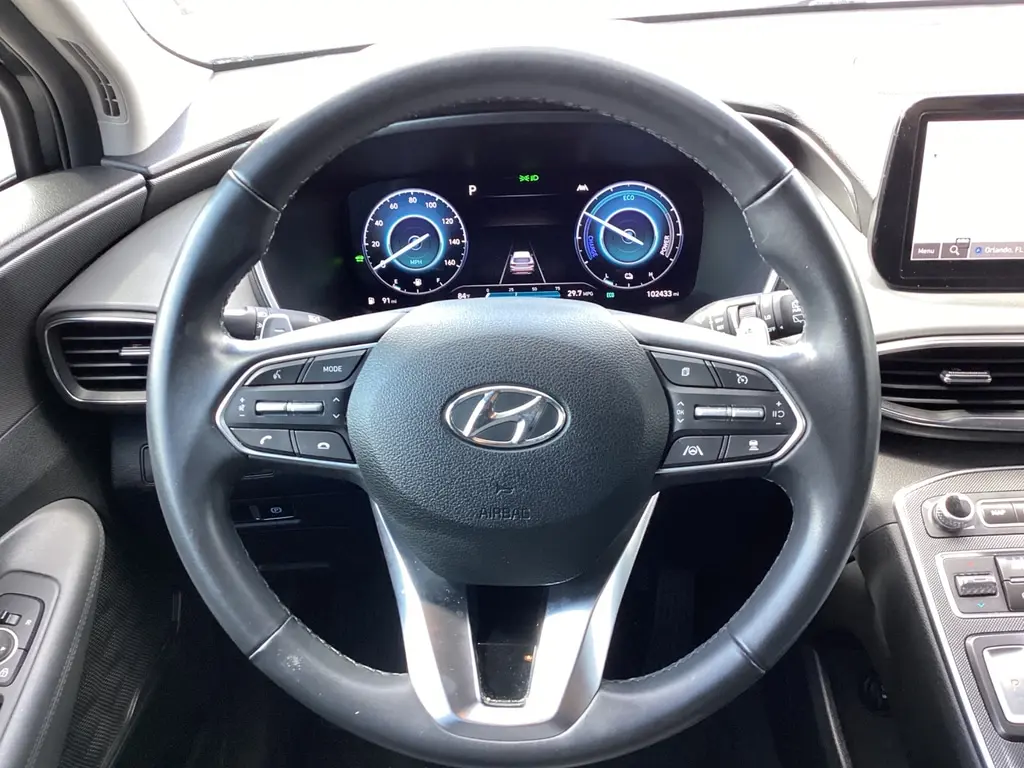 Florida Fine Cars - Used HYUNDAI SANTA FE HYBRID 2023 ORLANDO BLUE