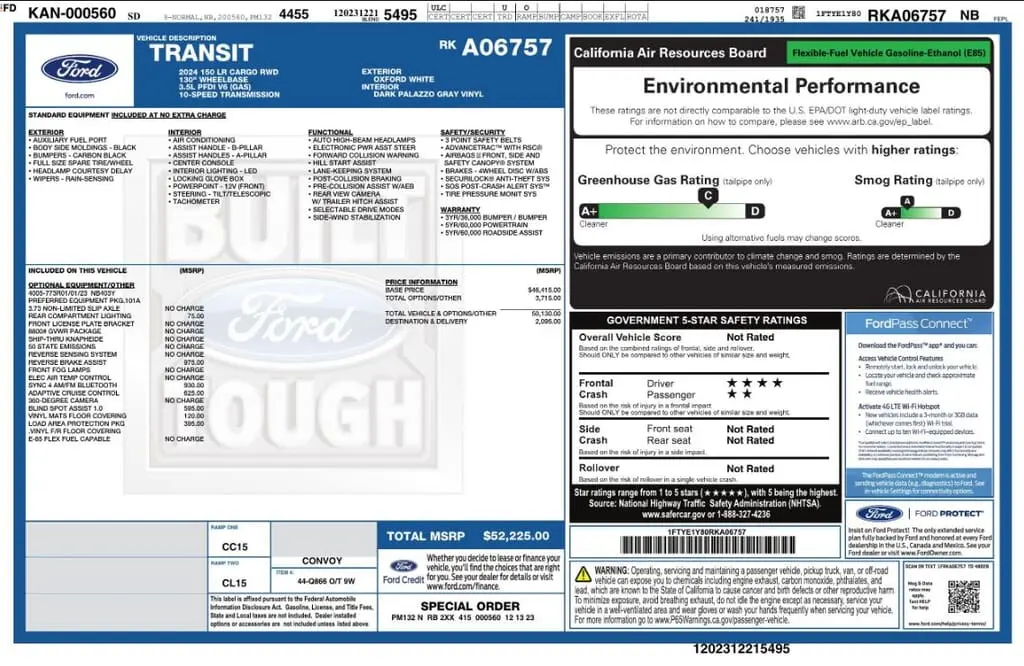 Florida Fine Cars - Used FORD TRANSIT 2024 MIAMI