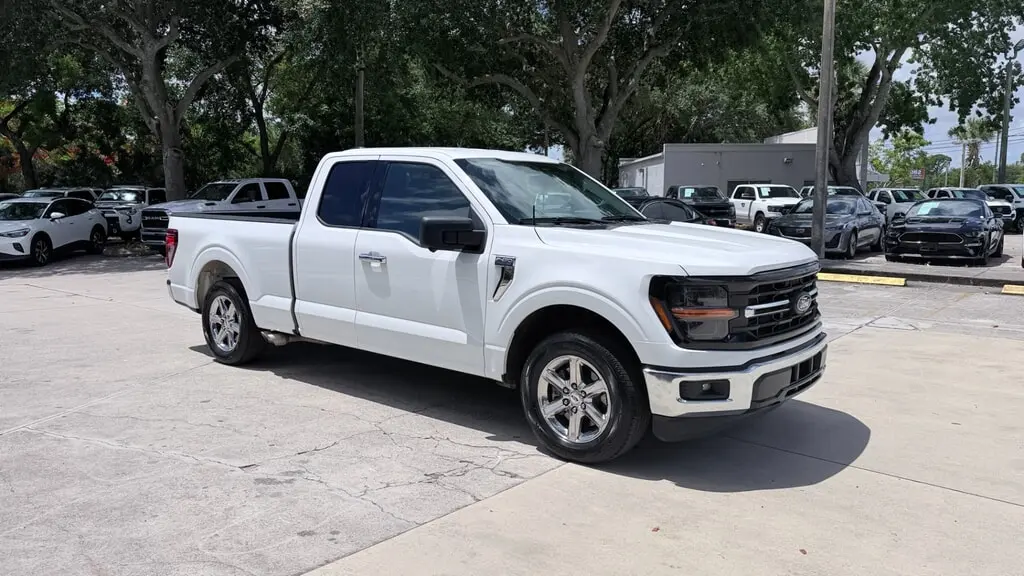 Florida Fine Cars - Used FORD F-150 2024 WEST PALM XLT  SUPERCAB 145"