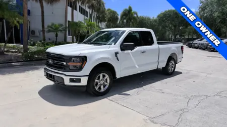 Florida Fine Cars - Used FORD F-150 2024 WEST PALM XLT  SUPERCAB 145"