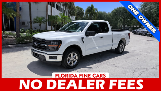Florida Fine Cars - Used FORD F-150 2024 WEST PALM XLT  SUPERCAB 145"