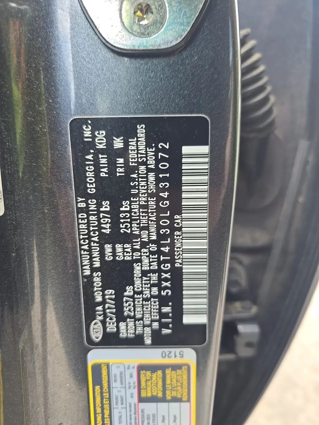 Florida Fine Cars - Used KIA OPTIMA 2020 MIAMI LX