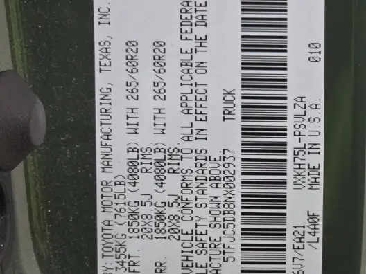 Florida Fine Cars - Used TOYOTA TUNDRA 4WD 2022 MARGATE LIMITED HYBRID