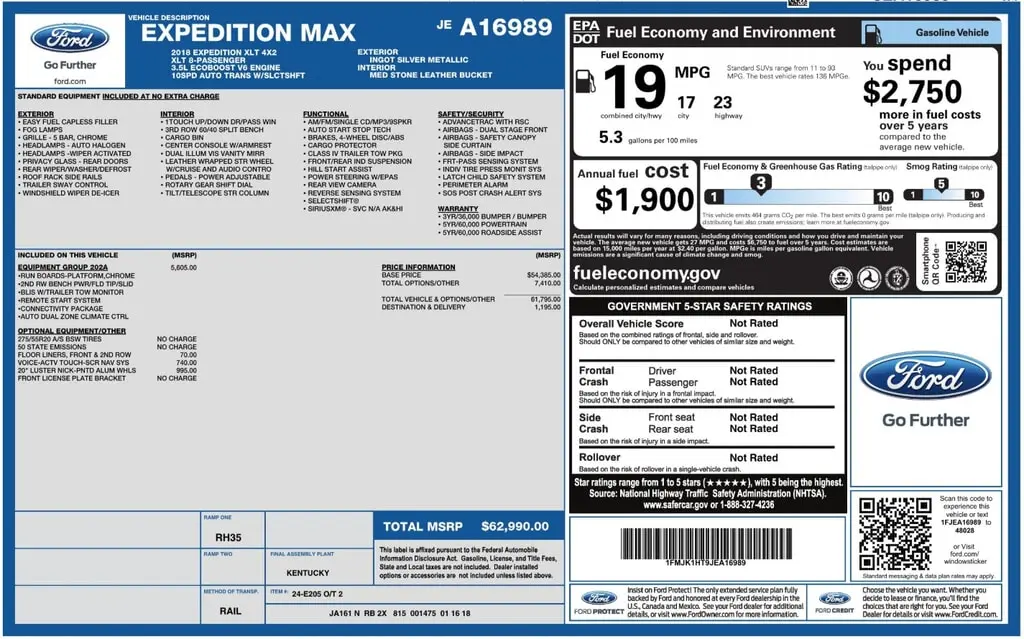 Florida Fine Cars - Used FORD EXPEDITION MAX 2018 ORLANDO XLT
