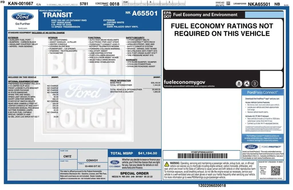 Florida Fine Cars - Used FORD TRANSIT CUTAWAY 2022 MIAMI 