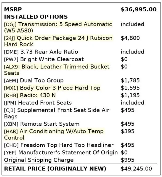 Florida Fine Cars - Used JEEP WRANGLER UNLIMITED 2016 MIAMI RUBICON HARD ROCK