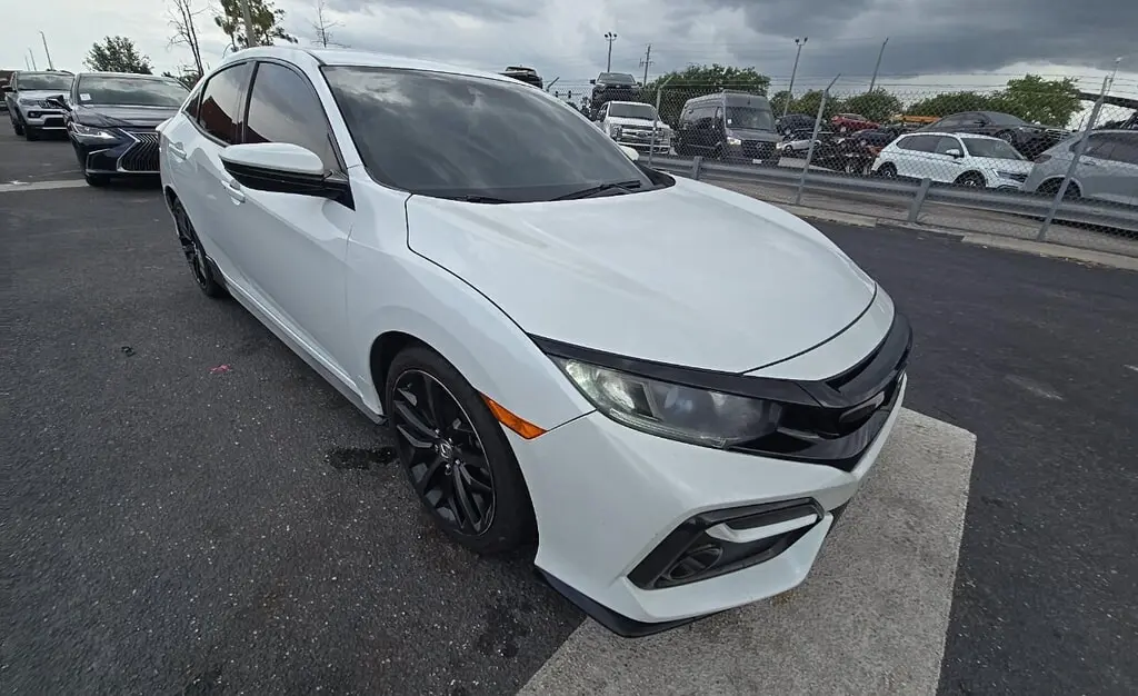 Florida Fine Cars - Used HONDA CIVIC HATCHBACK 2021 WEST PALM SPORT
