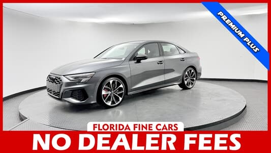 Florida Fine Cars - Used AUDI S3 2022 WEST PALM PREMIUM PLUS