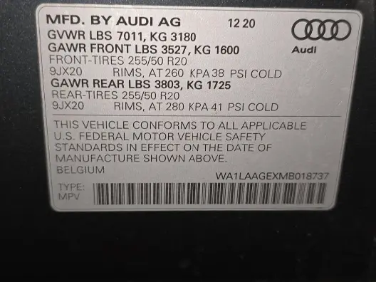 Florida Fine Cars - Used AUDI E-TRON 2021 ORLANDO PREMIUM PLUS