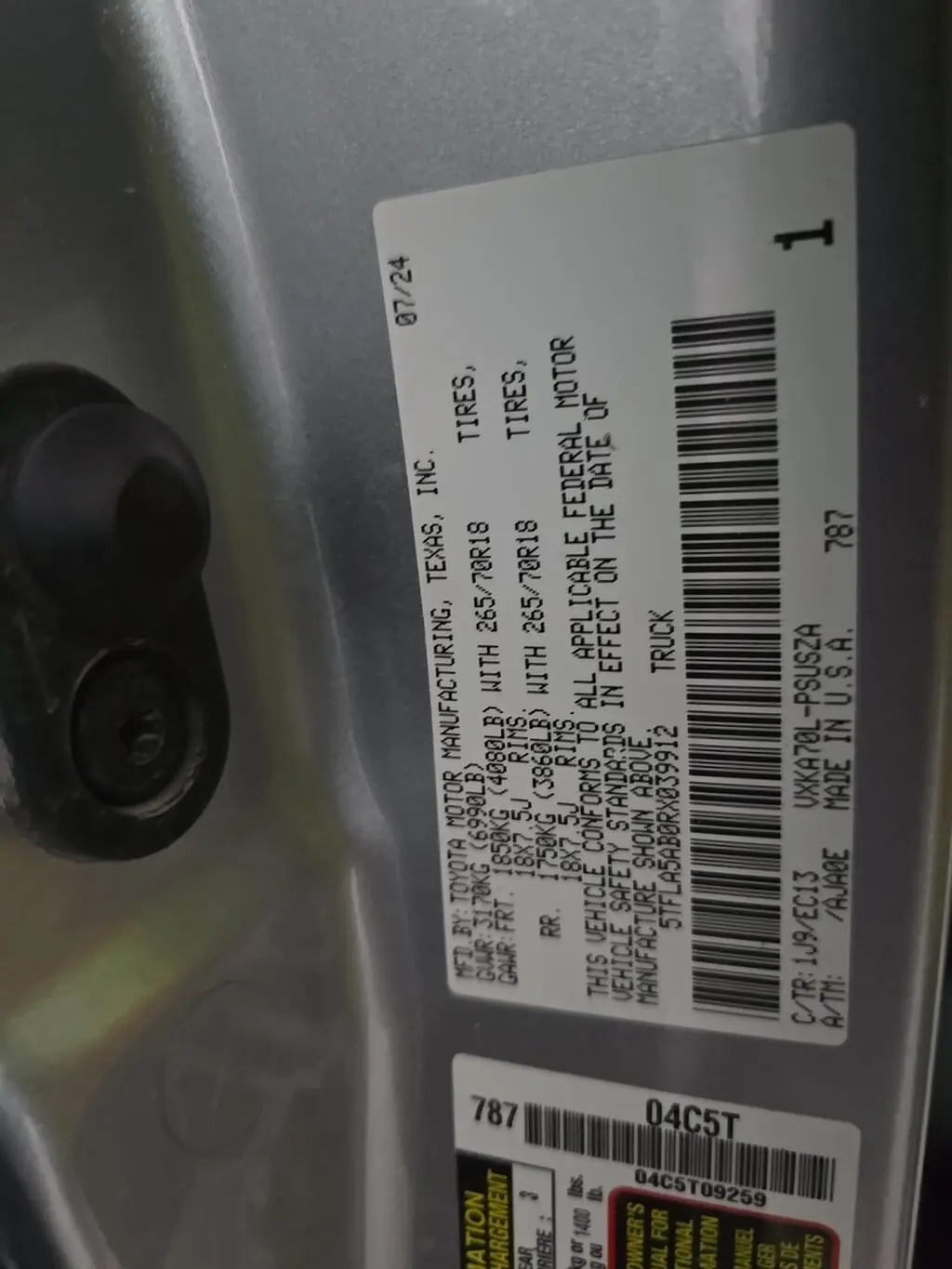 Florida Fine Cars - Used TOYOTA TUNDRA 2WD 2024 ORLANDO SR5