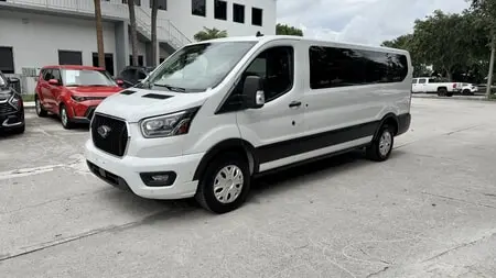 Florida Fine Cars - Used FORD TRANSIT-PASSENGER WAGON 2023 WEST PALM XLT