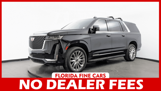 Florida Fine Cars - Used CADILLAC ESCALADE-ESV 2022 MARGATE PREMIUM LUXURY