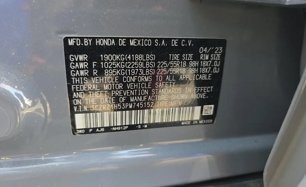 Florida Fine Cars - Used HONDA HR-V 2023 WEST PALM SPORT