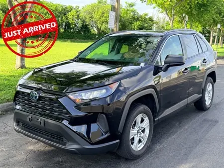 Florida Fine Cars - Used TOYOTA RAV4 2021 MIAMI HYBRID LE