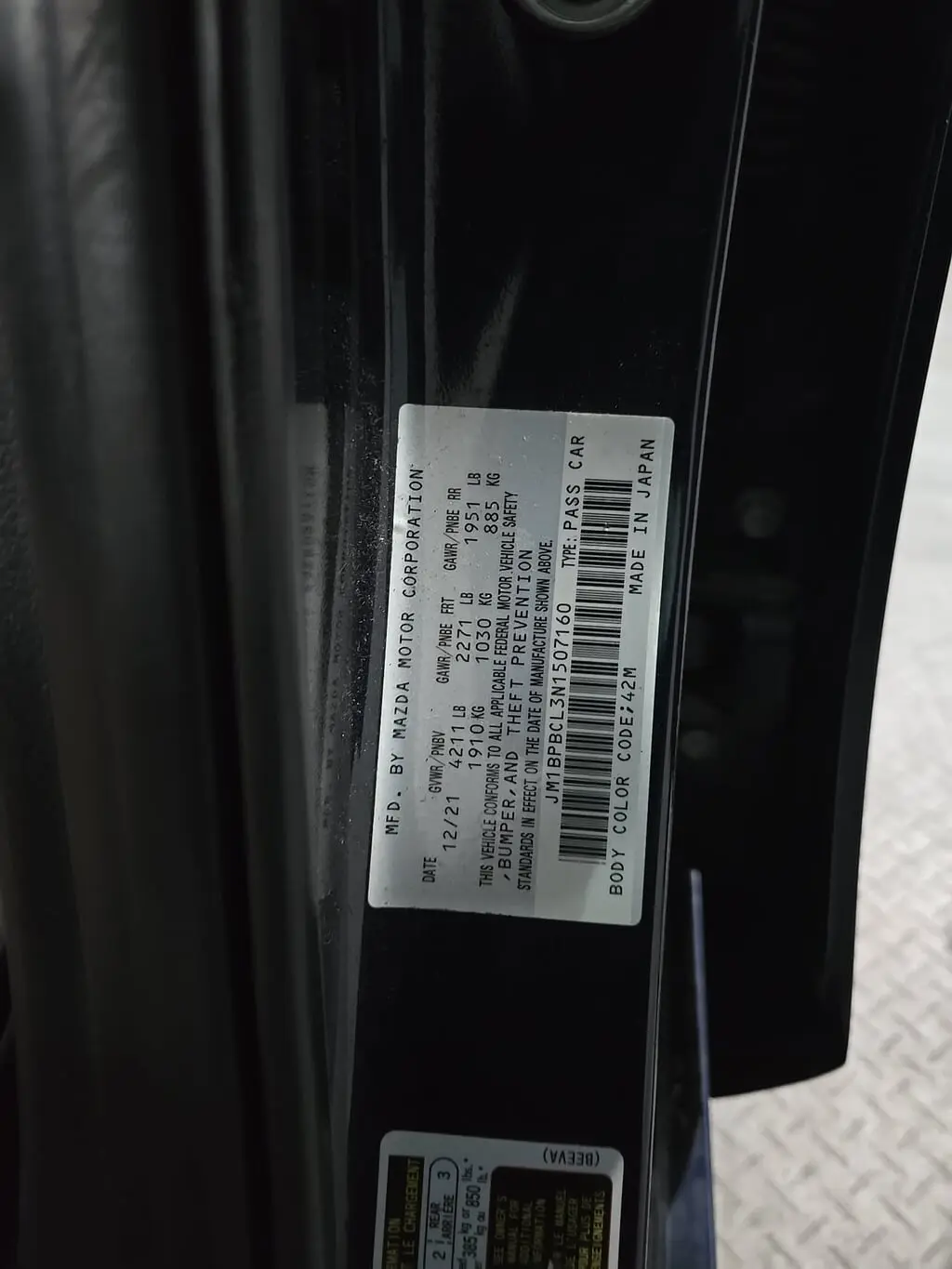 Florida Fine Cars - Used MAZDA MAZDA3 2022 MARGATE PREFERRED