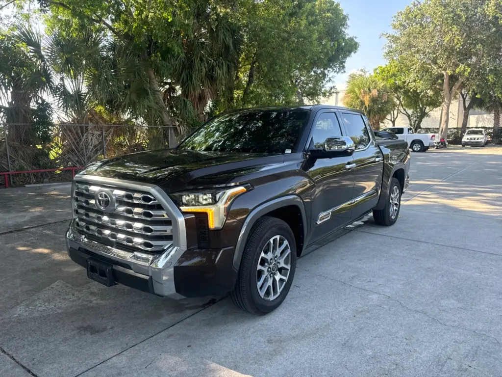 Florida Fine Cars - Used TOYOTA TUNDRA 2WD 2022 WEST PALM 1794 EDITION