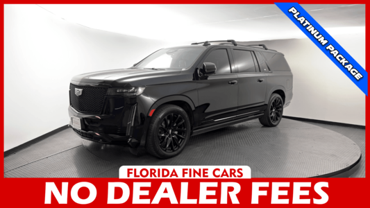 Florida Fine Cars - Used CADILLAC ESCALADE-ESV 2022 MARGATE SPORT PLATINUM