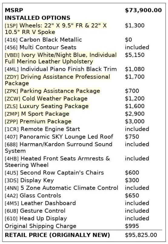 Florida Fine Cars - Used BMW X7 2019 MIAMI XDRIVE40I