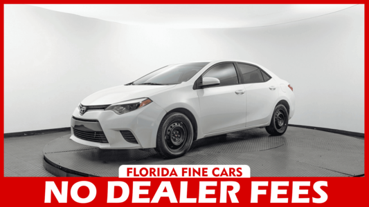 Florida Fine Cars - Used TOYOTA COROLLA 2016 MARGATE LE